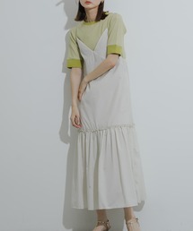 HEYUMM | HEYUMM　ティアードキャミワンピース(ワンピース)