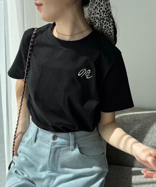 one after another NICE CLAUP（ワンアフターアナザーナイスクラップ）の「アソートTee（Tシャツ/カットソー・レディース・ピンク/ホワイト系その他/ブラック/オフホワイト・FREE）」の3枚目の写真