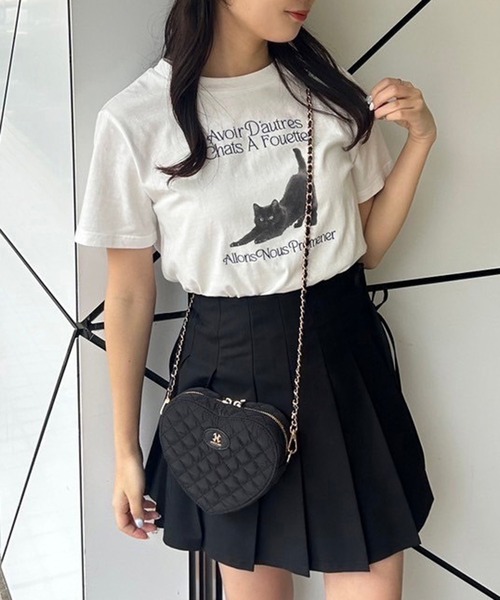 one after another NICE CLAUP（ワンアフターアナザーナイスクラップ）の「アソートTee（Tシャツ/カットソー・レディース・ピンク/ホワイト系その他/ブラック/オフホワイト・FREE）」の11枚目の写真