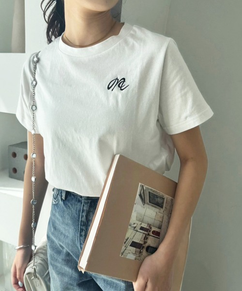 one after another NICE CLAUP（ワンアフターアナザーナイスクラップ）の「アソートTee（Tシャツ/カットソー・レディース・ピンク/ホワイト系その他/ブラック/オフホワイト・FREE）」の19枚目の写真