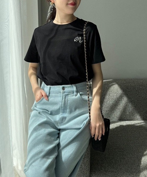 one after another NICE CLAUP（ワンアフターアナザーナイスクラップ）の「アソートTee（Tシャツ/カットソー・レディース・ピンク/ホワイト系その他/ブラック/オフホワイト・FREE）」の12枚目の写真