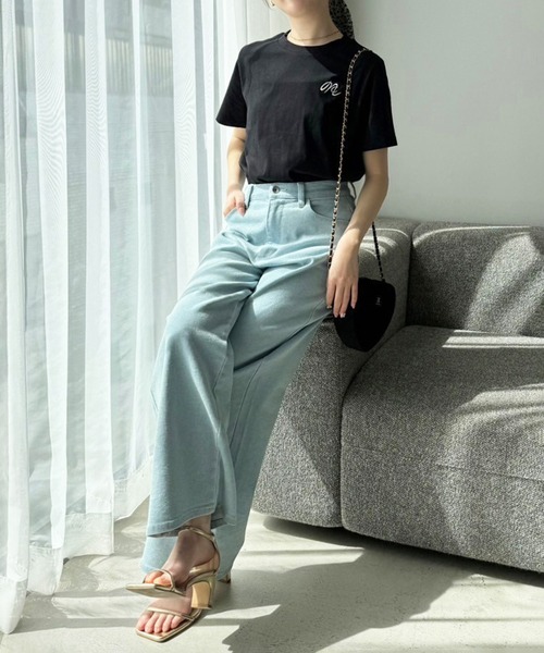 one after another NICE CLAUP（ワンアフターアナザーナイスクラップ）の「アソートTee（Tシャツ/カットソー・レディース・ピンク/ホワイト系その他/ブラック/オフホワイト・FREE）」の16枚目の写真