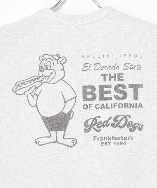 【Red Dogs】アニマルバックプリント Tシャツ（Tシャツ/カットソー）｜NO NEED（ノーニード）