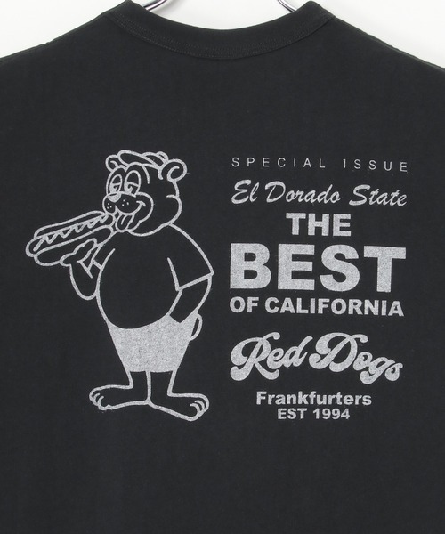 【Red Dogs】アニマルバックプリント Tシャツ（Tシャツ/カットソー）｜NO NEED（ノーニード）