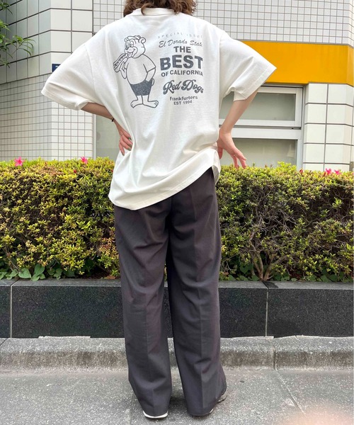 【Red Dogs】アニマルバックプリント Tシャツ（Tシャツ/カットソー）｜NO NEED（ノーニード）