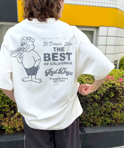 【Red Dogs】アニマルバックプリント Tシャツ（Tシャツ/カットソー）｜NO NEED（ノーニード）