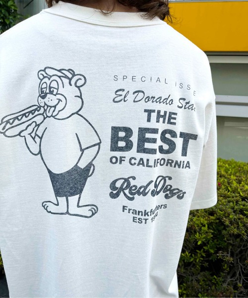 【Red Dogs】アニマルバックプリント Tシャツ（Tシャツ/カットソー）｜NO NEED（ノーニード）