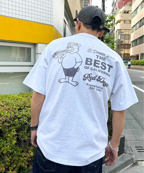 【Red Dogs】アニマルバックプリント Tシャツ（Tシャツ/カットソー）｜NO NEED（ノーニード）