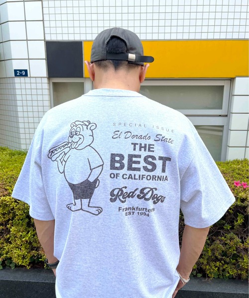 【Red Dogs】アニマルバックプリント Tシャツ（Tシャツ/カットソー）｜NO NEED（ノーニード）