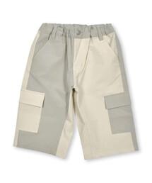 WASK | 5.5分丈ストレッチカーゴパンツ(100~160cm)(カーゴパンツ)