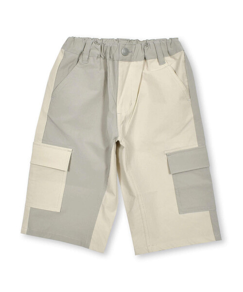 WASK(ワスク)の「5.5分丈ストレッチカーゴパンツ(100~160cm)(カーゴパンツ・キッズ・ベージュ/ネイビー・160cm/110cm/100cm/120cm/130cm/140cm/150cm)」の5枚目の写真