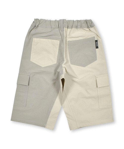 WASK(ワスク)の「5.5分丈ストレッチカーゴパンツ(100~160cm)(カーゴパンツ・キッズ・ベージュ/ネイビー・160cm/110cm/100cm/120cm/130cm/140cm/150cm)」の6枚目の写真