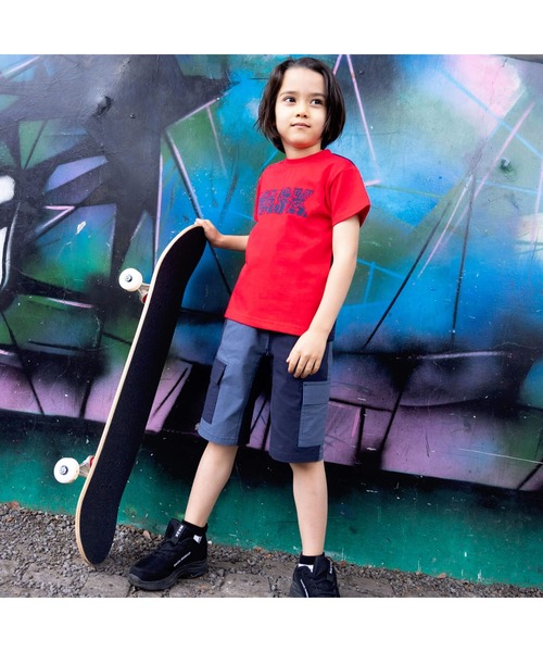 WASK(ワスク)の「5.5分丈ストレッチカーゴパンツ(100~160cm)(カーゴパンツ・キッズ・ベージュ/ネイビー・160cm/110cm/100cm/120cm/130cm/140cm/150cm)」の14枚目の写真