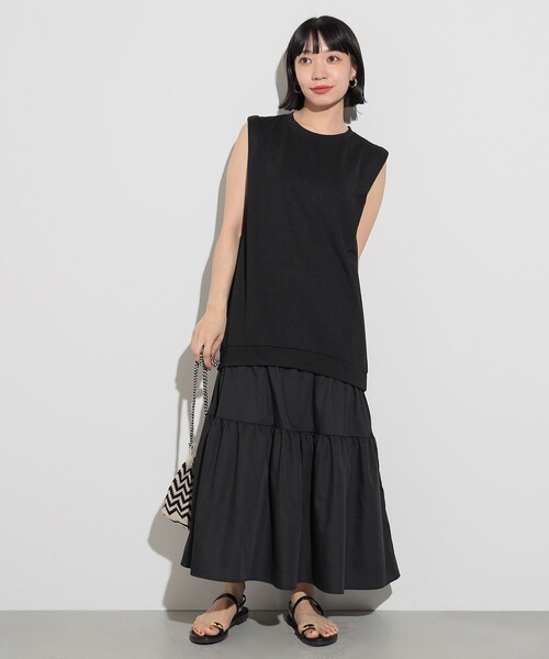 BEAMS HEART / コンビ ティアード ワンピース(ワンピース)|BEAMS HEART(ビームスハート)