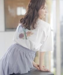 mysty woman | 【花盛友里さんコラボ】コラボアートフォトショートTシャツ 121444(Tシャツ/カットソー)