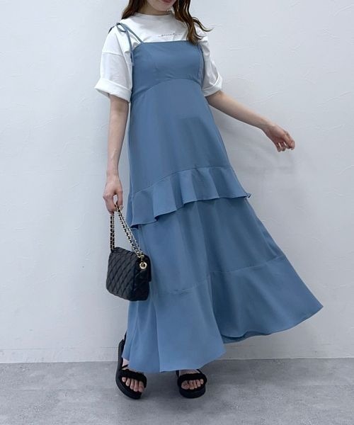 mysty woman（ミスティウーマン）の「【花盛友里さんコラボ】コラボアートフォトショートTシャツ 121444（Tシャツ/カットソー・レディース・ホワイト系その他2/ホワイト系その他/チャコールグレー/ホワイト系その他3・FREE）」の22枚目の写真