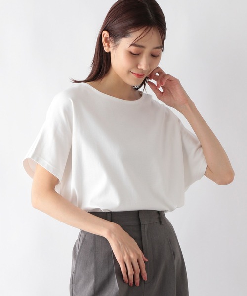 あるばむ40 セール】なめらかタッチドルマンプルオーバー/992261（Tシャツ