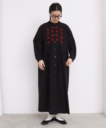 fig London（フィグロンドン）の「○botanical book shirt