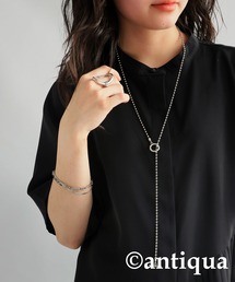 antiqua | ロングボールチェーンネックレス(ネックレス)