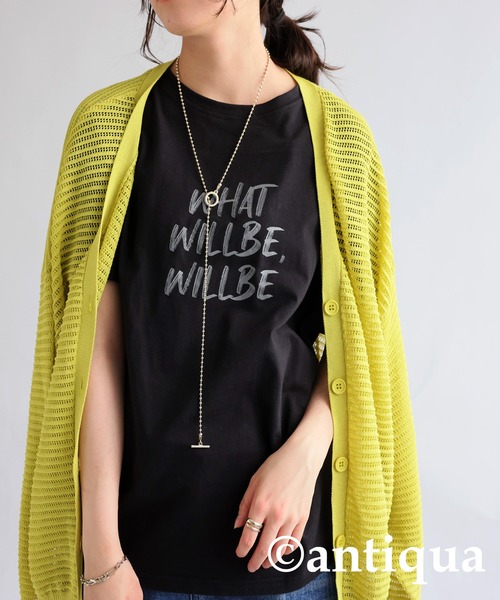 antiqua（アンティカ）の「ロングボールチェーンネックレス（ネックレス・レディース・ゴールド/シルバー・FREE）」の3枚目の写真