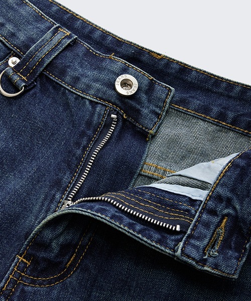 CORPUS TOKYO（コーパス トーキョー）の「半端丈 ワイド バギー デニム（デニムパンツ・メンズ・インディゴブルー/ブルー/ライトブルー/ブラック・1/2/3）」の21枚目の写真