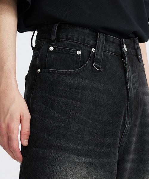 CORPUS TOKYO（コーパス トーキョー）の「半端丈 ワイド バギー デニム（デニムパンツ・メンズ・インディゴブルー/ブルー/ライトブルー/ブラック・1/2/3）」の11枚目の写真