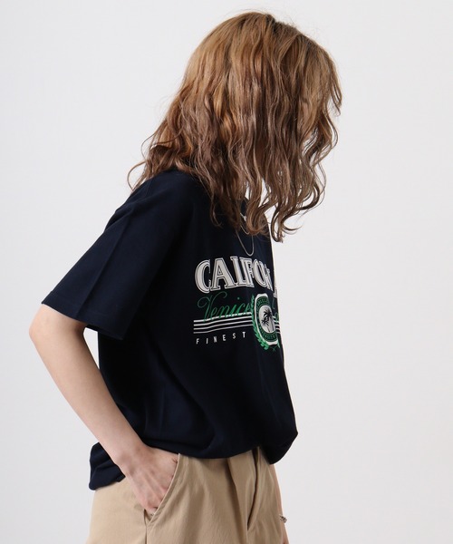RGY(アールジーワイ)の「RGY CALIFORNIA Venice Beach デザインプリントTシャツ(Tシャツ/カットソー・メンズ・ネイビー/ホワイト/オートミール・L/M)」の17枚目の写真