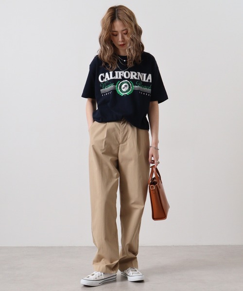 RGY(アールジーワイ)の「RGY CALIFORNIA Venice Beach デザインプリントTシャツ(Tシャツ/カットソー・メンズ・ネイビー/ホワイト/オートミール・L/M)」の18枚目の写真