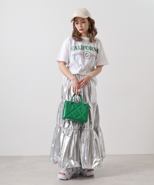 RGY(アールジーワイ)の「RGY CALIFORNIA Venice Beach デザインプリントTシャツ(Tシャツ/カットソー・メンズ・ネイビー/ホワイト/オートミール・L/M)」の7枚目の写真
