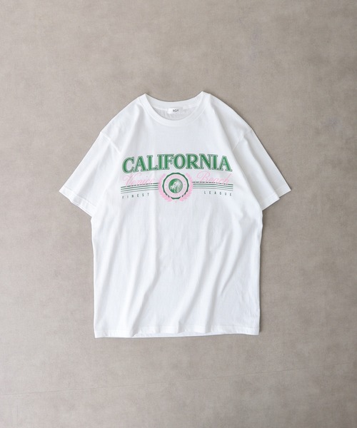 RGY(アールジーワイ)の「RGY CALIFORNIA Venice Beach デザインプリントTシャツ(Tシャツ/カットソー・メンズ・ネイビー/ホワイト/オートミール・L/M)」の22枚目の写真