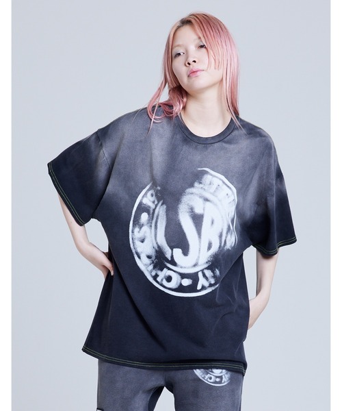 【8】【it】【Little Sunny Bite 】gradation logo tee