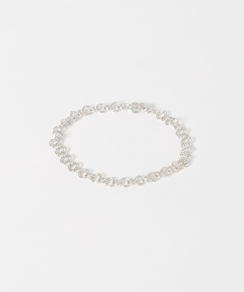 URBAN RESEARCH(アーバンリサーチ)の「decor DoublecirclechainBracelet(ブレスレット・レディース・シルバー・-)」の5枚目の写真