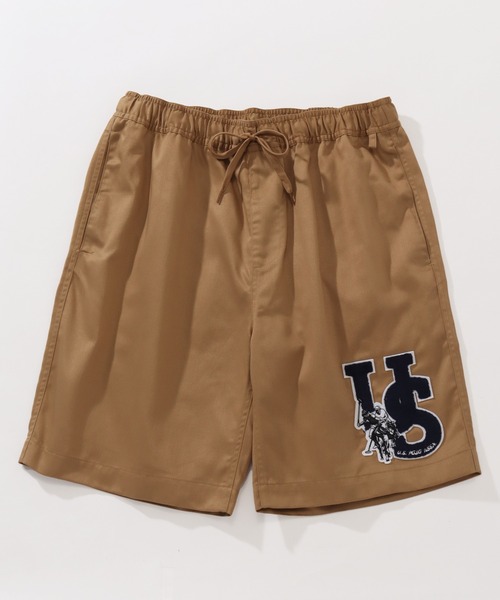 U.S. POLO ASSN.(ユーエスポロアッスン)の「【U.S. POLO ASSN./ユーエスポロアッスン】 サガラ刺繍 TCツイル イージーショートパンツ(その他パンツ・メンズ・チャコール/ベージュ/ブラック/ホワイト・S/M/L/LL)」の8枚目の写真