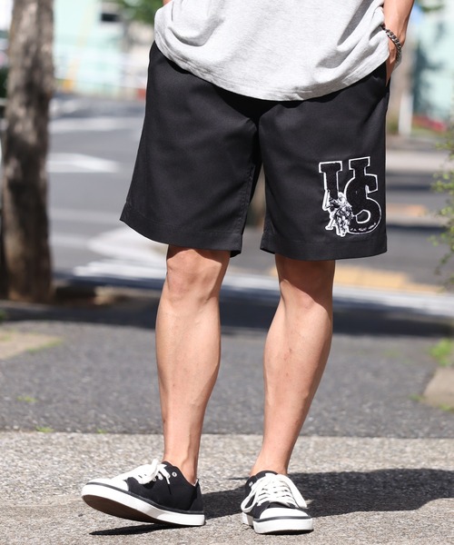 U.S. POLO ASSN.(ユーエスポロアッスン)の「【U.S. POLO ASSN./ユーエスポロアッスン】 サガラ刺繍 TCツイル イージーショートパンツ(その他パンツ・メンズ・チャコール/ベージュ/ブラック/ホワイト・S/M/L/LL)」の14枚目の写真