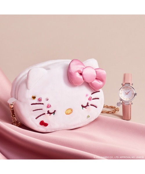 ANGEL HEART(エンジェルハート)の「Angel Heart/エンジェルハート Hello Kitty Collaboration 腕時計 AHT-KT26SS レディース(アナログ腕時計・レディース・アイボリー・FREE)」の1枚目の写真