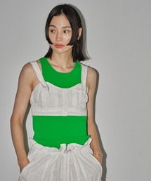 TODAYFUL | プレイドレースアップビスチェ(ベスト)