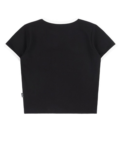 FANCY CLUB（ファンシークラブ）の「A'GEM/9 × .kom 『 FANCY CLUB/ファンシークラブ』 PREPPY BIRD RINGER TEE/バードリンガー 半袖Tシャツ（Tシャツ/カットソー・レディース・ホワイト/ブラック/イエロー・FREE）」の19枚目の写真