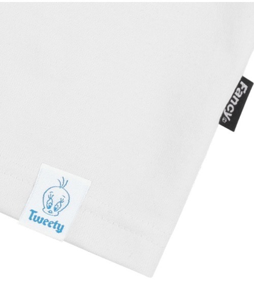 FANCY CLUB（ファンシークラブ）の「A'GEM/9 × .kom 『 FANCY CLUB/ファンシークラブ』 PREPPY BIRD RINGER TEE/バードリンガー 半袖Tシャツ（Tシャツ/カットソー・レディース・ホワイト/ブラック/イエロー・FREE）」の14枚目の写真