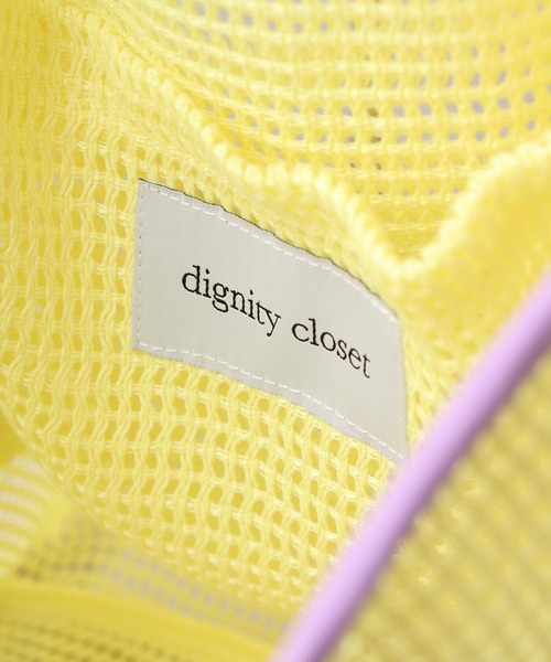 FUNALIVE(ファンアライブ)の「dignity closet メッシュトートバッグ(トートバッグ・メンズ・ブルー/グリーン/ライトピンク/ブラック/パープル/イエロー・FREE)」の20枚目の写真