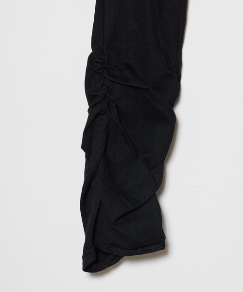 Chick（チック）の「【TAE×Chick】シャーリングブーツカットデニムパンツ（デニムパンツ・レディース・ブラック・S/M）」の13枚目の写真