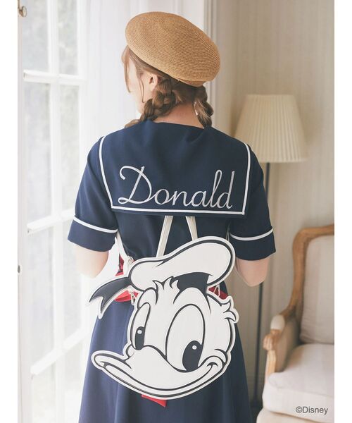 Disney(ディズニー)の「ドナルド/モノトーンフェイスバッグ(ハンドバッグ・レディース・オフホワイト・FREE)」の11枚目の写真