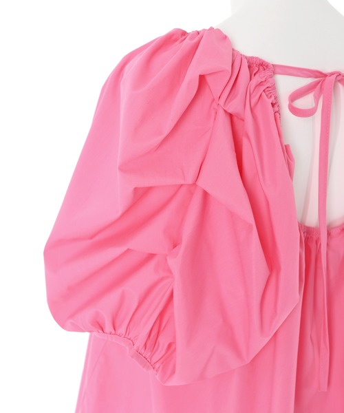 Narcissus（ナルシス）の「【Narcissus】パフリボンブラウス（シャツ/ブラウス・レディース・ホワイト/ピンク・FREE）」の11枚目の写真