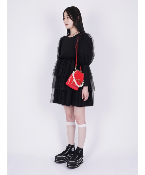 PAMEO POSE（パメオポーズ）の「Coverd Mini Dress（ワンピース）」 - WEAR