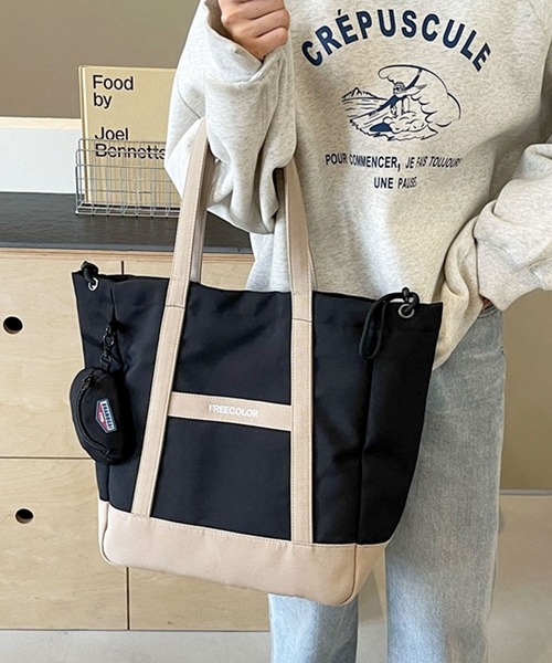 Q-pot ビスケット柄 トートバッグ ミニポーチ付き A4 通勤通学 軽量 Amazon.co.jp: Q-pot. トートバッグ ムック本 付録 キューポット