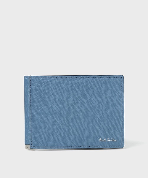 Paul Smith（ポールスミス）の「ブライトストライププラー  マネークリップ / 813019 P914（札入れ/マネークリップ・メンズ・ライトブルー/ブラック/カーキブラウン/グリーン/ネイビー・FREE）」の4枚目の写真