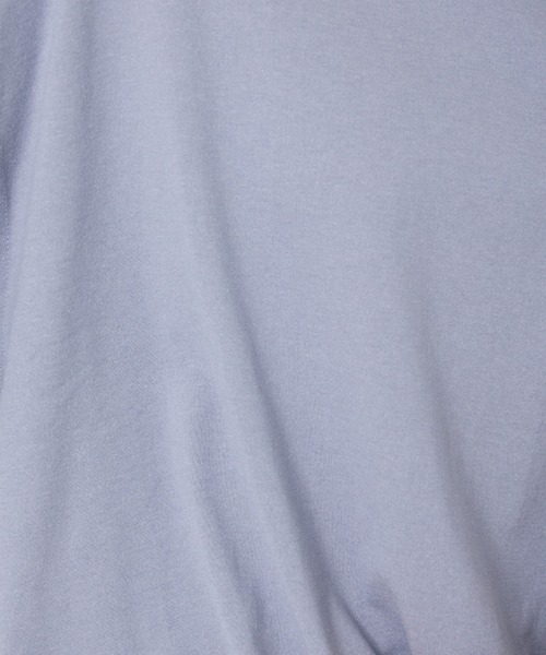YVON（イヴォン）の「ヘビー天竺ワイドTシャツ（Tシャツ/カットソー・レディース・オフホワイト/ブルー/ブラック・9号）」の7枚目の写真