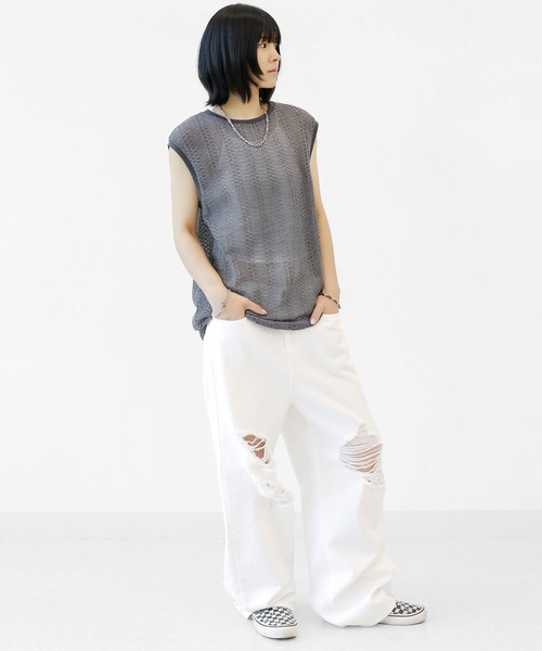 minsobi（ミンソビ）の「有刺鉄線ブレスレット チェーンブレスレット（ブレスレット・メンズ・シルバー・FREE）」の8枚目の写真