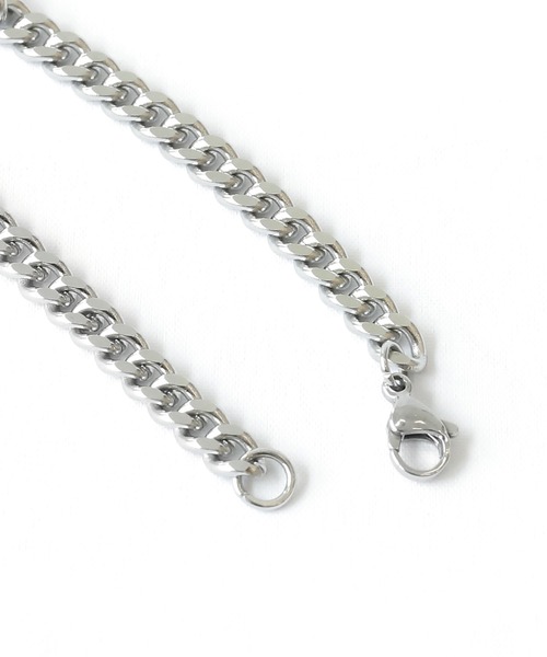 minsobi（ミンソビ）の「有刺鉄線ブレスレット チェーンブレスレット（ブレスレット・メンズ・シルバー・FREE）」の4枚目の写真