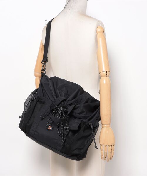 Dickies(ディッキーズ)の「【Dickies】2WAY MP DS SHOULDER TOTE / ディッキーズ ツーウェイ ショルダー トート(トートバッグ・メンズ・グレー/アイボリー/ブラック・FREE)」の4枚目の写真