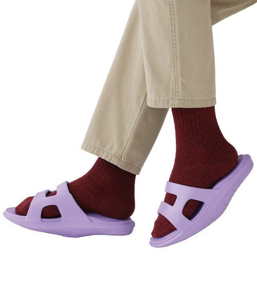 FUNALIVE(ファンアライブ)の「MEIDAI select LafootサンダルYoga+(サンダル・レディース・ラベンダー・23-25cm)」の2枚目の写真